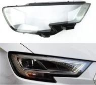 lens cover For Audi A3 2016-2020 LENS Headlight Lampshade Transparent Headlight Lens Left or Right